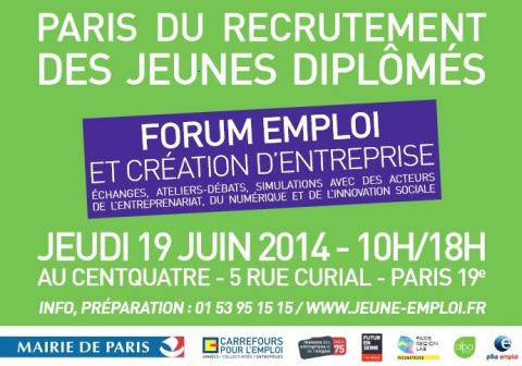 Axecibles vous retrouve au forum emploi de Paris ce 19 juin 